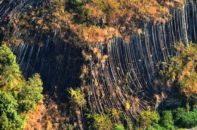 柱状节理景区