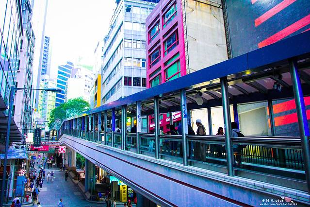 中环至半山自动扶手电梯