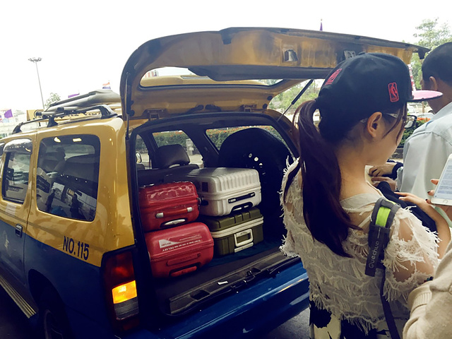 2017从北京抵达了清迈机场泰国的时差比国内