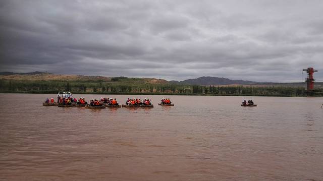 羊皮筏子快艇乘坐码头