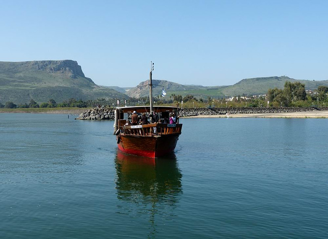 2018加利利湖是整个巴勒斯坦地区最大的淡水