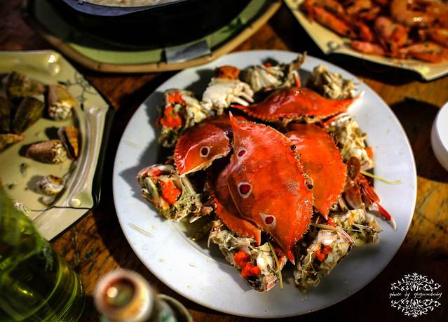 潭门港海鲜大排档