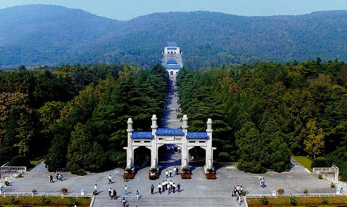 中山陵景区图片