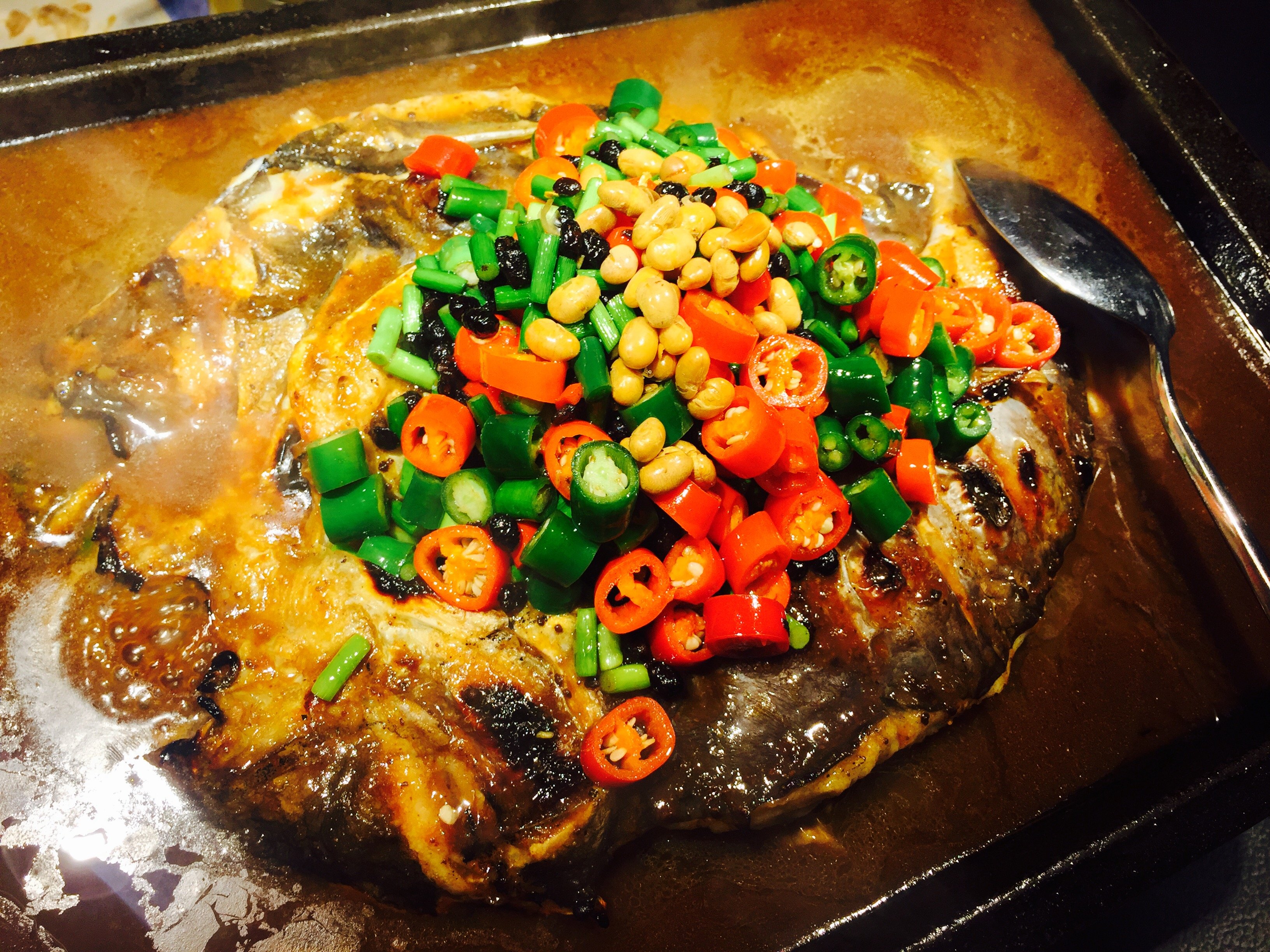 2022探鱼烤鱼lab·鲜青椒爽麻烤鱼(天虹龙华购物中心店)美食餐厅,服务