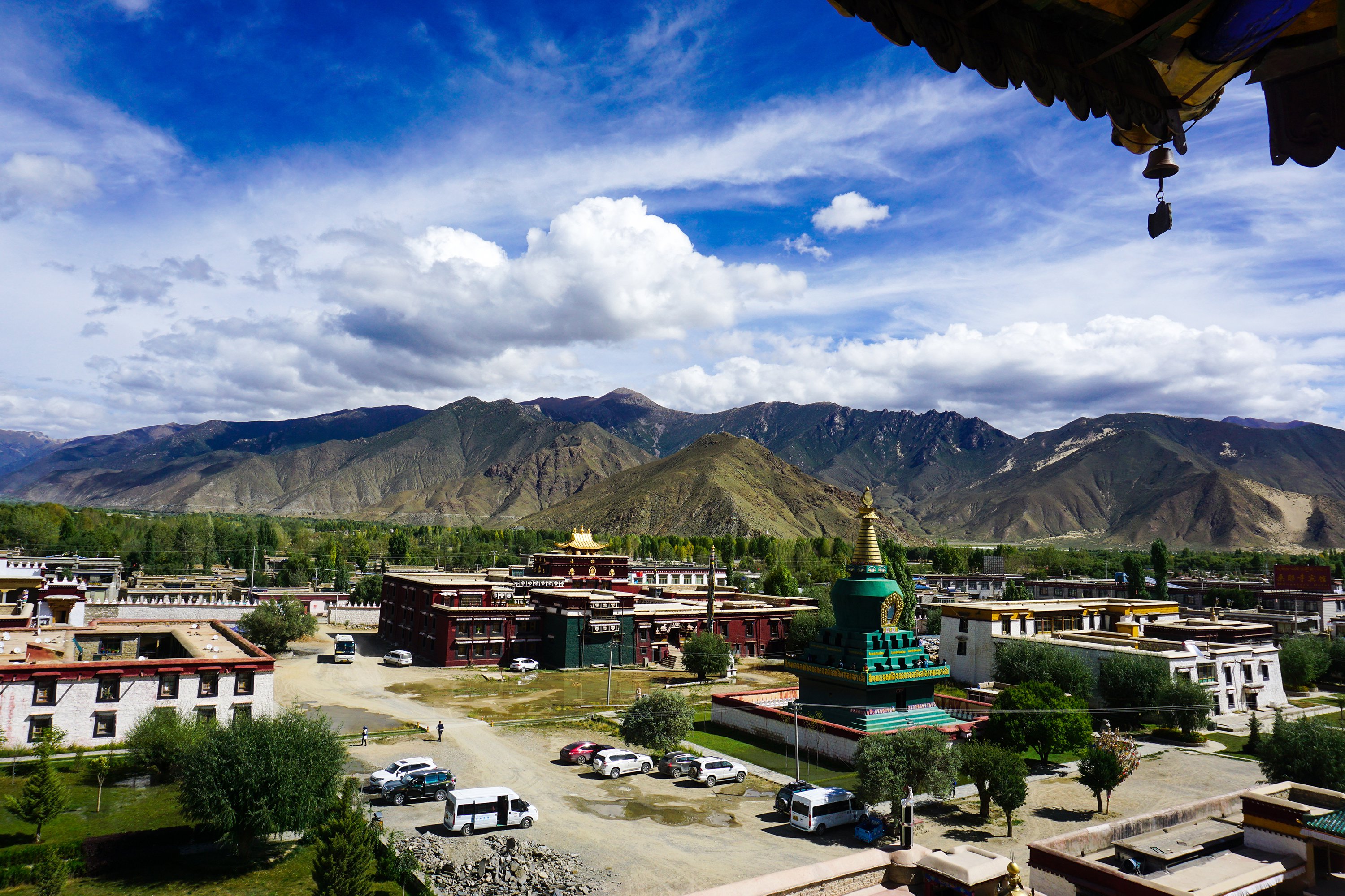 桑耶寺四色佛塔——红塔