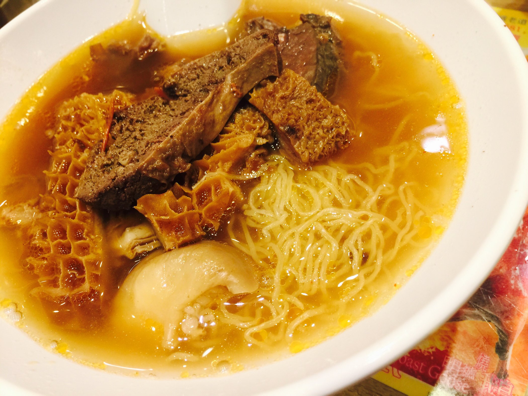 我吃的牛杂面,这一类都是本来就比较爱吃的