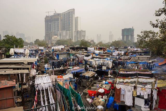 孟买千人洗衣场