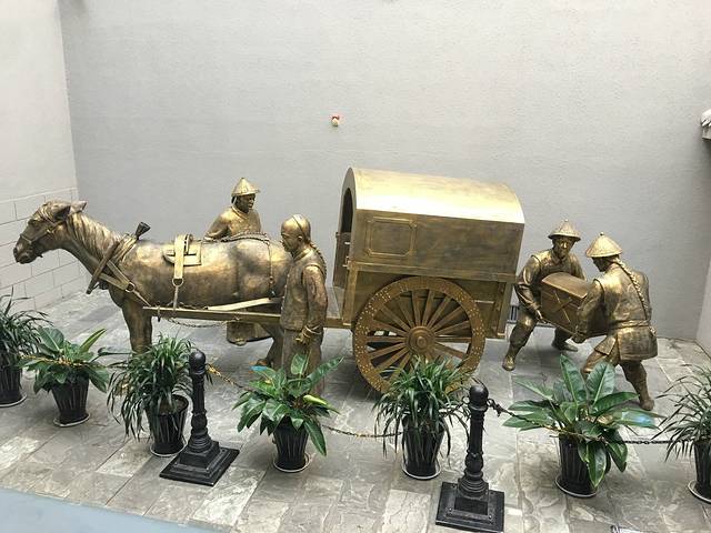 边业银行蜡像馆