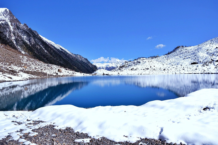 雨崩冰湖一点建议,游览冰湖,千万不要下去洗脚游泳等不文明行为,保护
