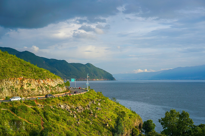 ▲这个位置,感觉是洱海最佳位置。▲挖色,蹭拍