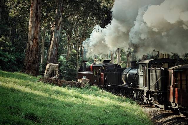 普芬比利蒸汽火车
