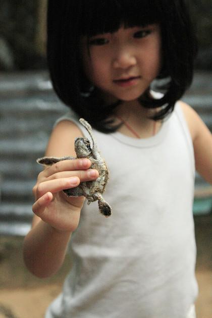 5岁悠宝与家人共赴阳光旅程