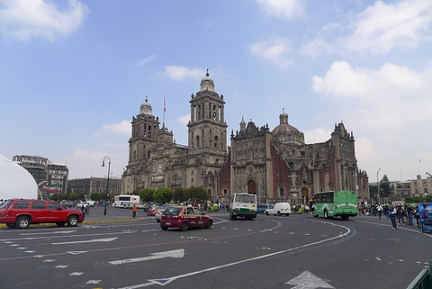 墨西哥城宪法广场旅游景点攻略图