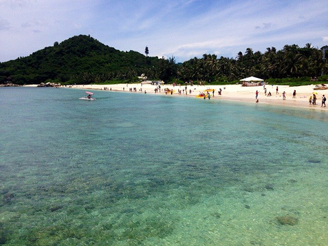 蜈支洲岛旅游景点攻略图