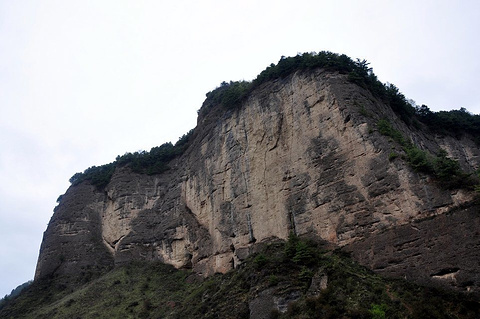 天井峡景区旅游景点攻略图