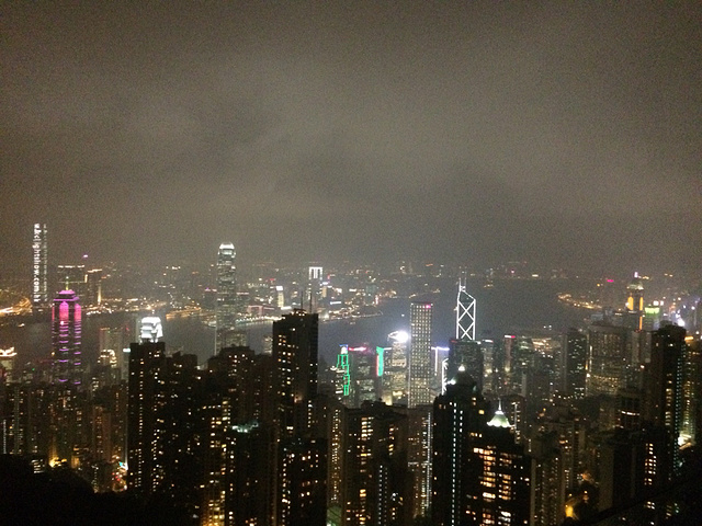 2017太平山顶最高处,眺望夜景_凌霄阁摩天台