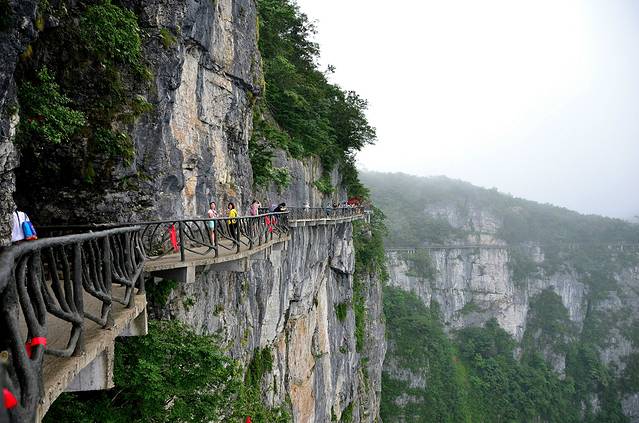 天门山国家森林公园-鬼谷栈道