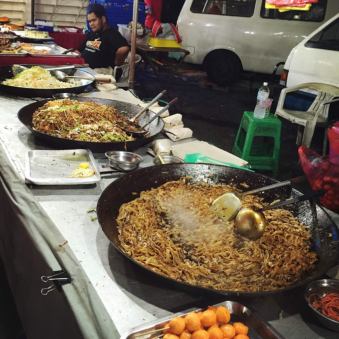 各种炒面炒粉炒饭,吃完这个会胖死