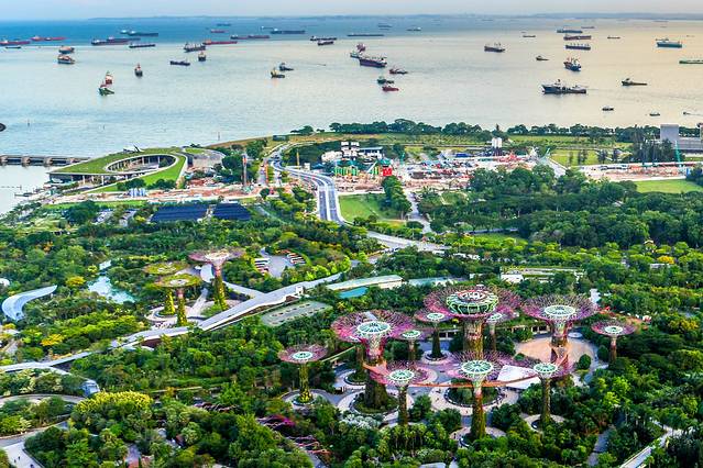 新加坡滨海堤坝