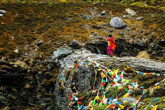 前面是悬崖,来个造型吧,太不容易了!
