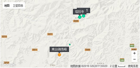 锦绣峰旅游景点攻略图