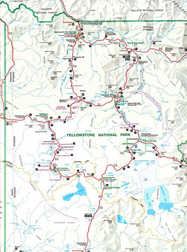 黄石国家矿山公园旅游景点攻略图