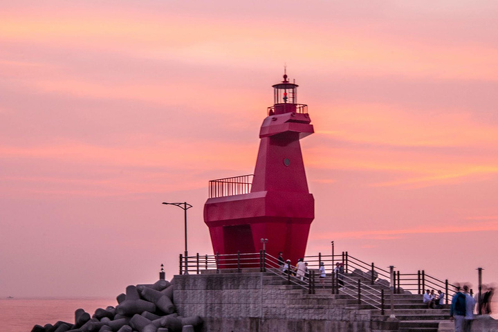 梨湖木筏海水浴场