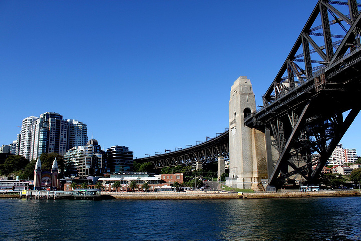 的市区游览悉尼市区今天天气还算不错哦我们这几天就是游览悉尼歌剧院