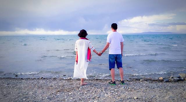 结婚5周年!青海湖