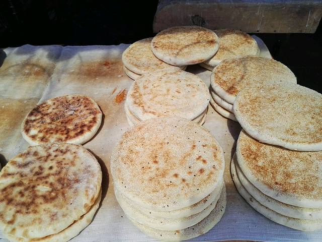 水磨古镇青稞饼屋,一般般了,没有面味