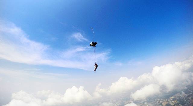 挑战极限,芭提雅跳伞之旅