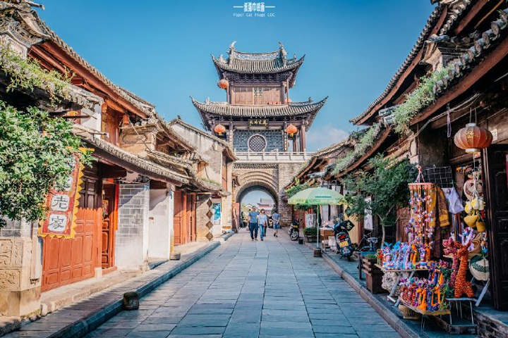 巍山古城小吃,巍山巍山古城,巍山古城小吃推荐_大山谷图库