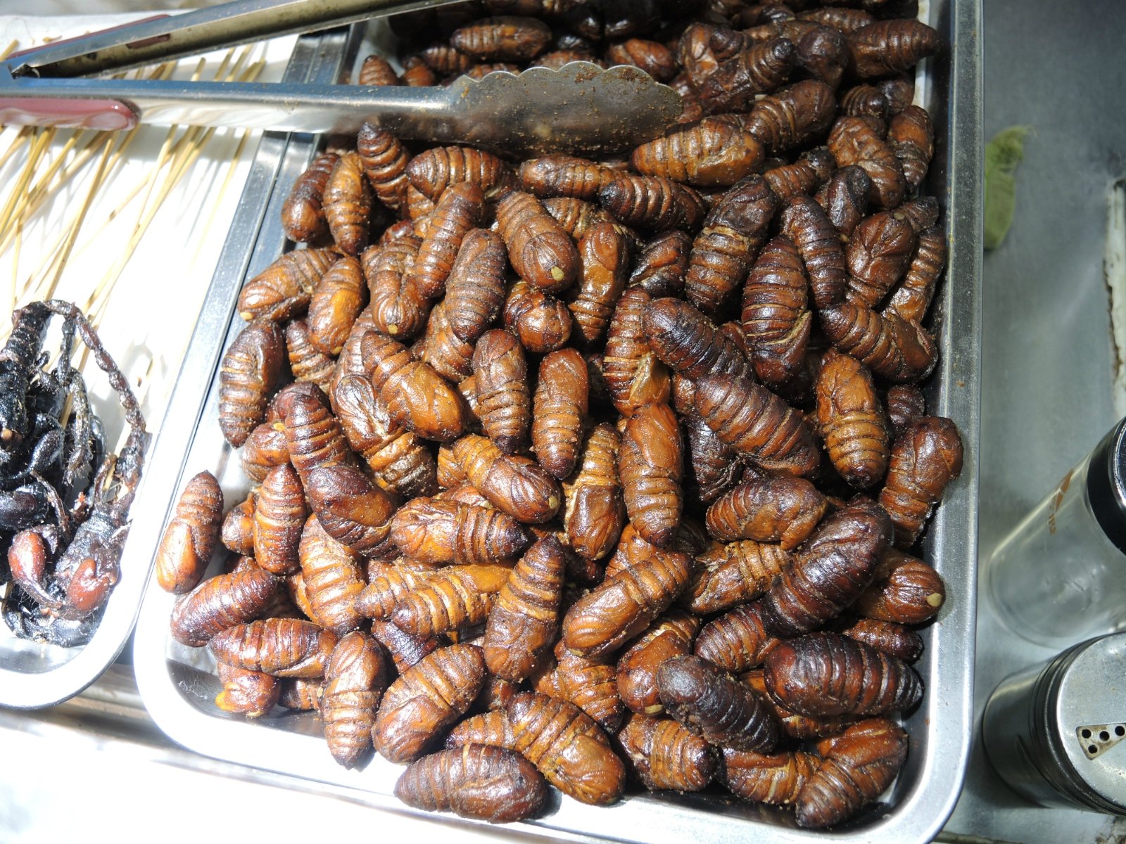 2023清河小吃(河坊街店)美食餐厅,可惜这些重口味的昆虫美食是.