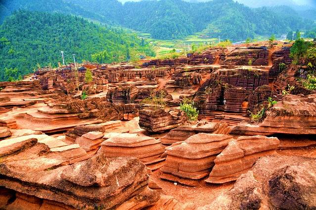 红石林国家地质公园