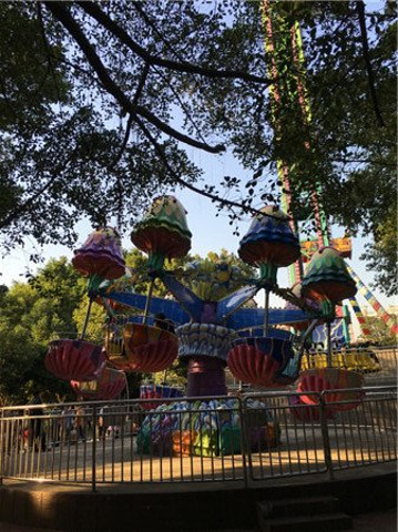 公园不大,但是游乐设施不少,是孩子们的天堂啊.