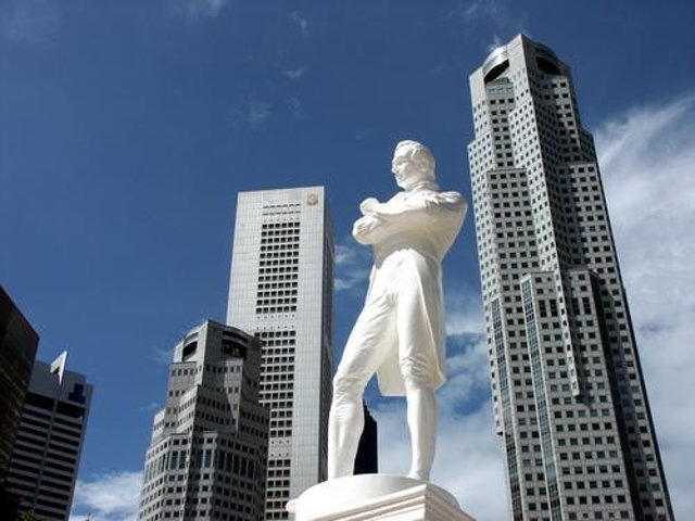 莱佛士登陆遗址