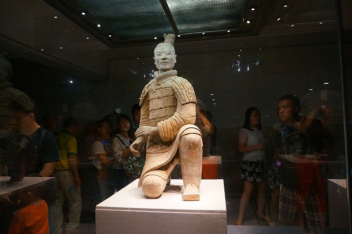 游客照一枚_秦始皇帝陵博物院(兵马俑)"的评论图片