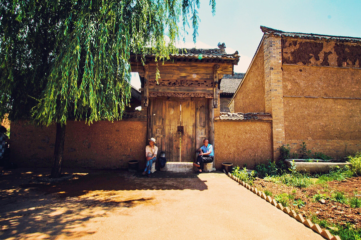 这个建筑是不是特别有关中的风味!特别是她的