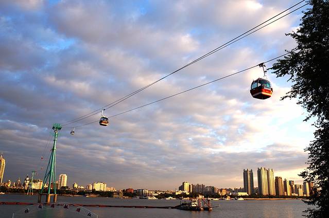 松花江观光索道