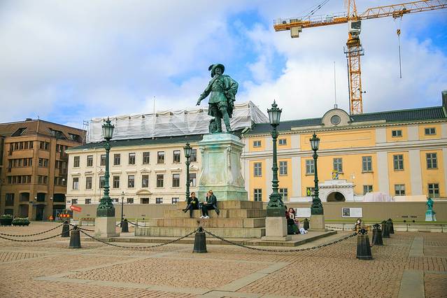 哥德堡市政厅广场