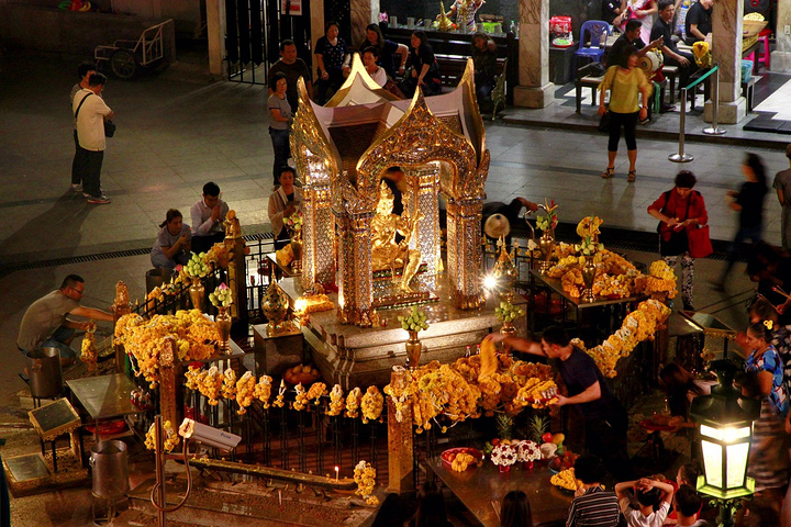 2017在泰国被称之为有求必应佛,拜四面佛的最