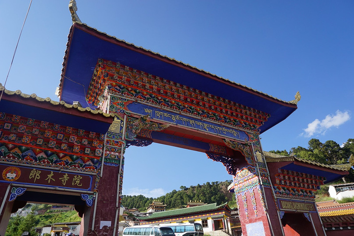 我对老爸说,咱这是出来洗肺了啊!) 郎木寺 特别