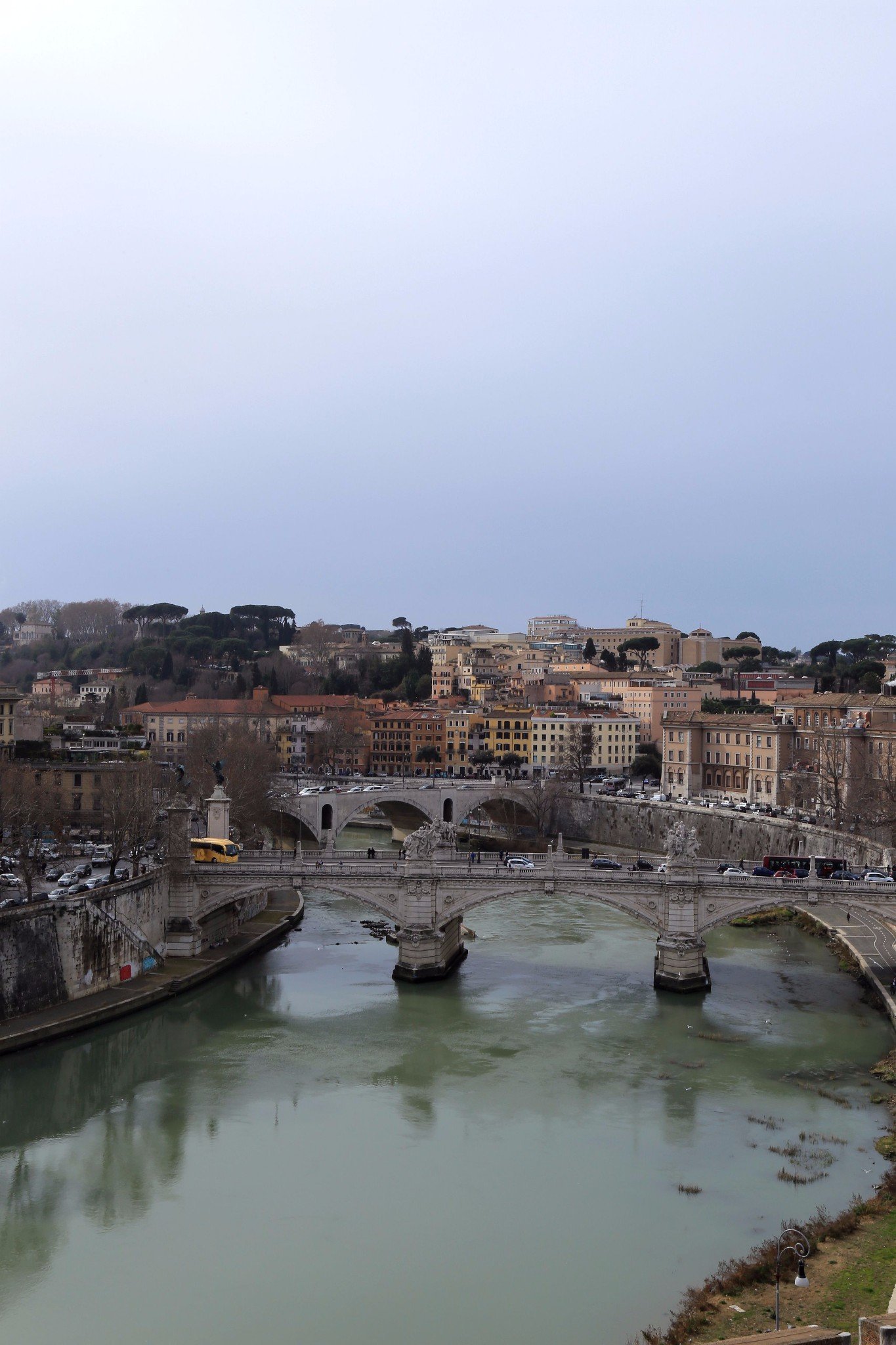 台伯河,说实话,怎么看着这么脏
