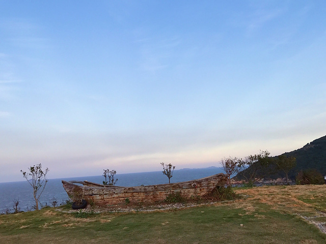 中国最美十大海岛嵛山岛楼梯通往观赏夕阳圣地期待着岛