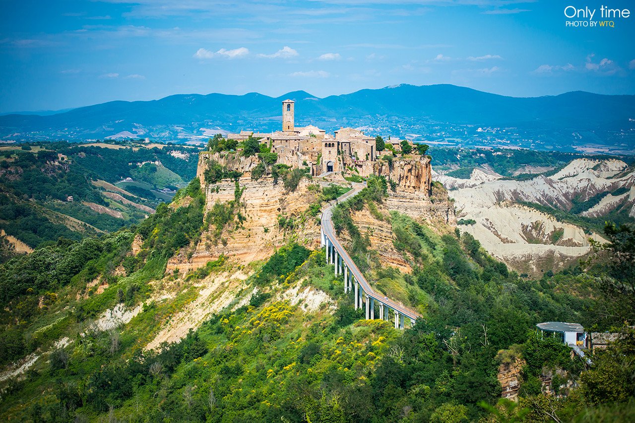 终于置身在传说中美丽的天空之城了.