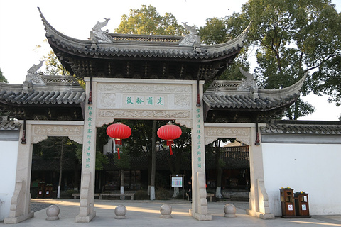 甪直古镇旅游景点攻略图