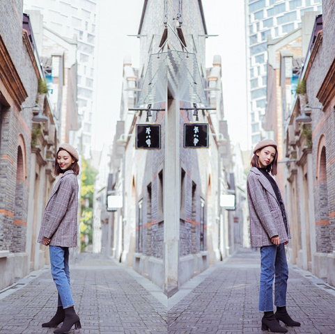 新天地北里是上海外国人出没较多的区域,也是