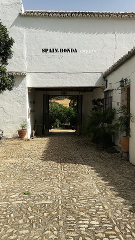 "我们的屋门口去格拉萨莱马路上_科蒂乔拉斯皮莱塔斯酒店(Hotel Cortijo Las Piletas)"的评论图片