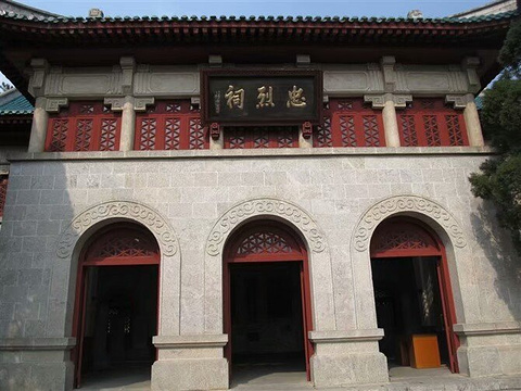 忠烈祠旅游景点攻略图