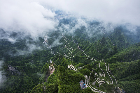 天门山国家森林公园旅游景点攻略图